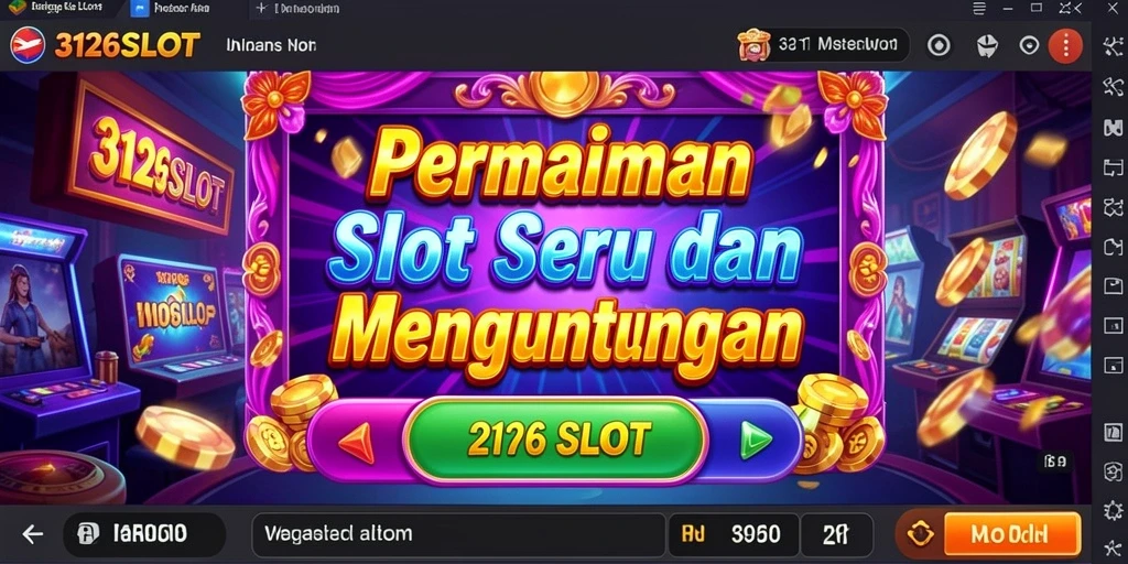 Tampilan gameplay yang menarik dalam 3126SLOT dengan berbagai tema slot.