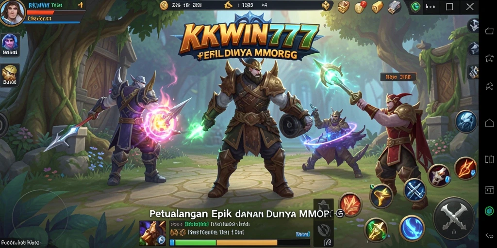 Tangkapan layar permainan <strong>KKWIN777</strong> yang menunjukkan pertarungan seru antar pemain.