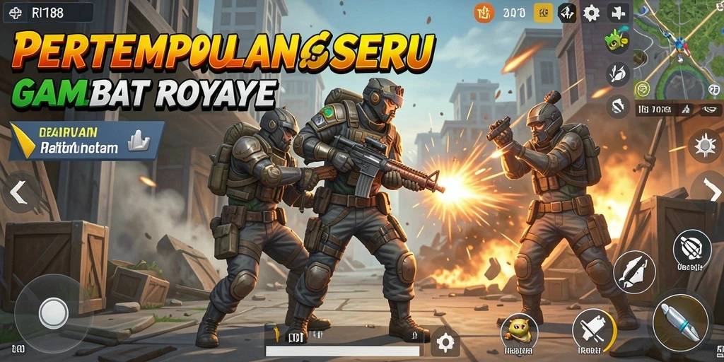 Gameplay mendebarkan di RI188 dengan pertempuran intens.