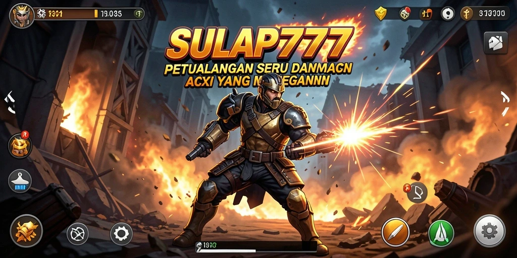 Tangkapan layar SULAP777 menampilkan aksi seru dalam pertempuran epik.