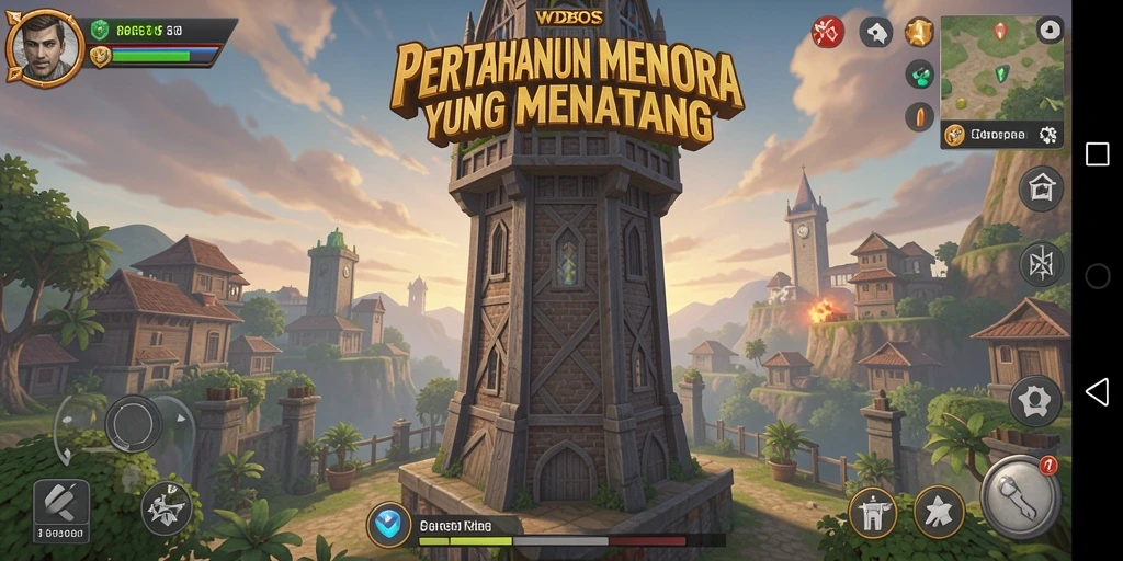 Tampilan gameplay WDBOS yang seru dan menegangkan.